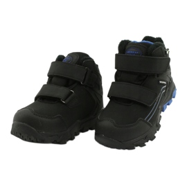 American Club Botas softshell com membrana preto azul 2