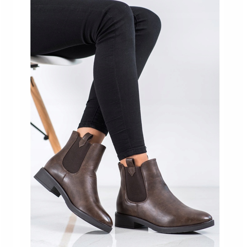 Kylie Botas chelsea quentes castanho multicolorido 2