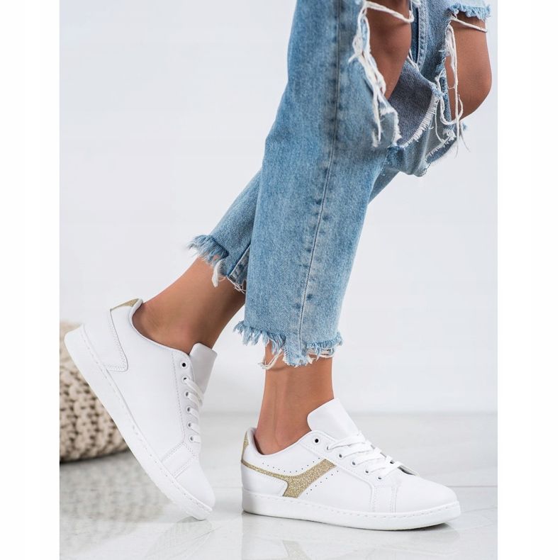 SHELOVET Calçados Esportivos da Moda branco 1