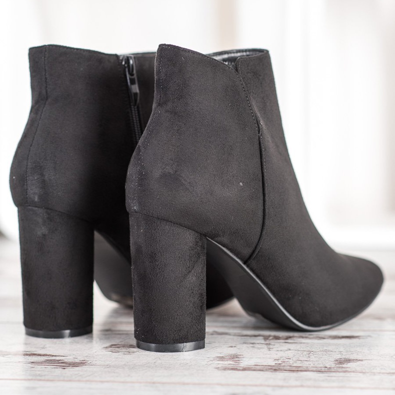 SHELOVET Botas elegantes preto 2