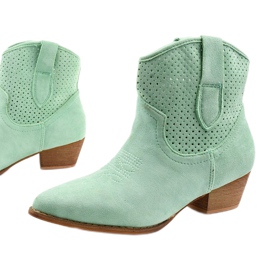 Botas de cowboy verdes de Raithea 1