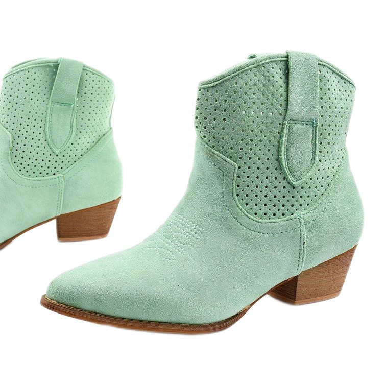 Botas de cowboy verdes de Raithea 1