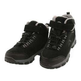 American Club Botas americanas softshell botas de inverno com membrana preto cinza 2