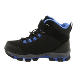 American Club Botas American Softshell botas impermeáveis ​​com membrana preto azul 1