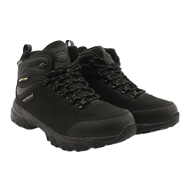 American Club Botas de trekking americanas Softshell com membrana preto 4