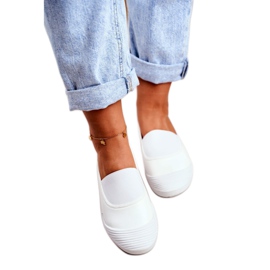 LU BOO Tênis Slip On Tênis Slip-on White Justy branco 3