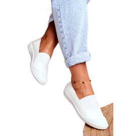 LU BOO Tênis Slip On Tênis Slip-on White Justy branco 2
