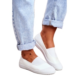 LU BOO Tênis Slip On Tênis Slip-on White Justy branco 1