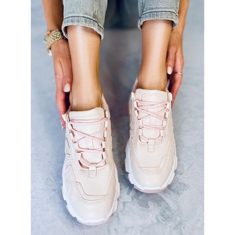 Sapatos esportivos rosa YK301 rosa 1