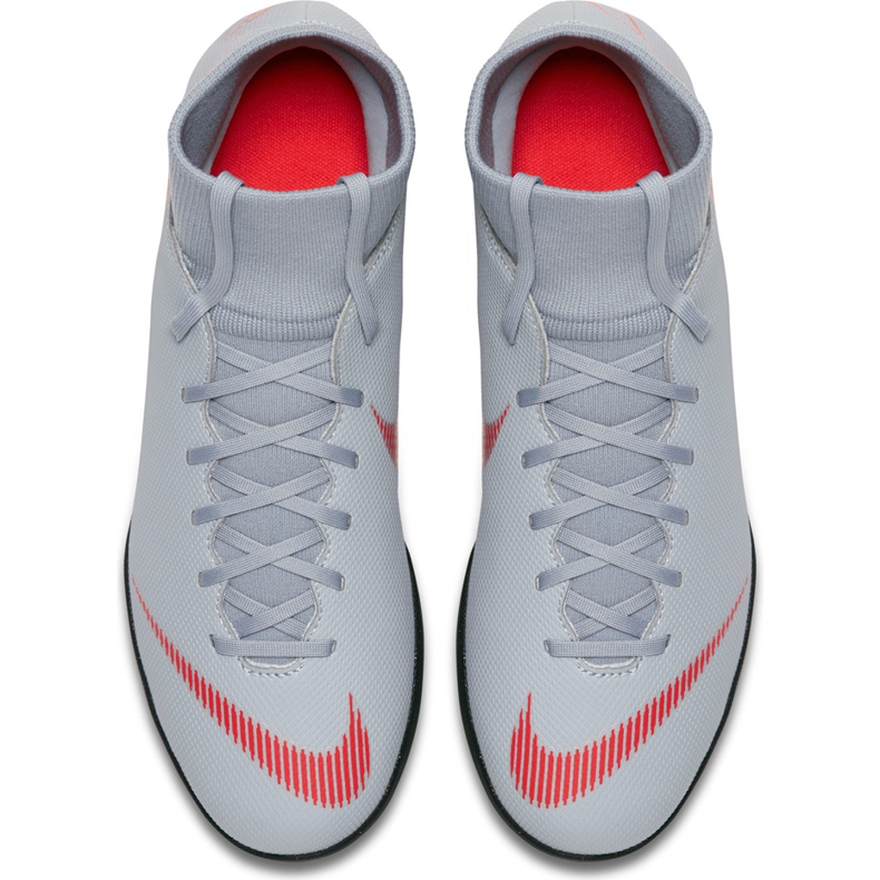 Chuteiras Nike Mercurial Superfly X 6 Club Tf AH7372 060 cinza cinza 1
