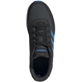 Sapatos infantis Adidas Vs Switch 2 K preto e azul G25921 1