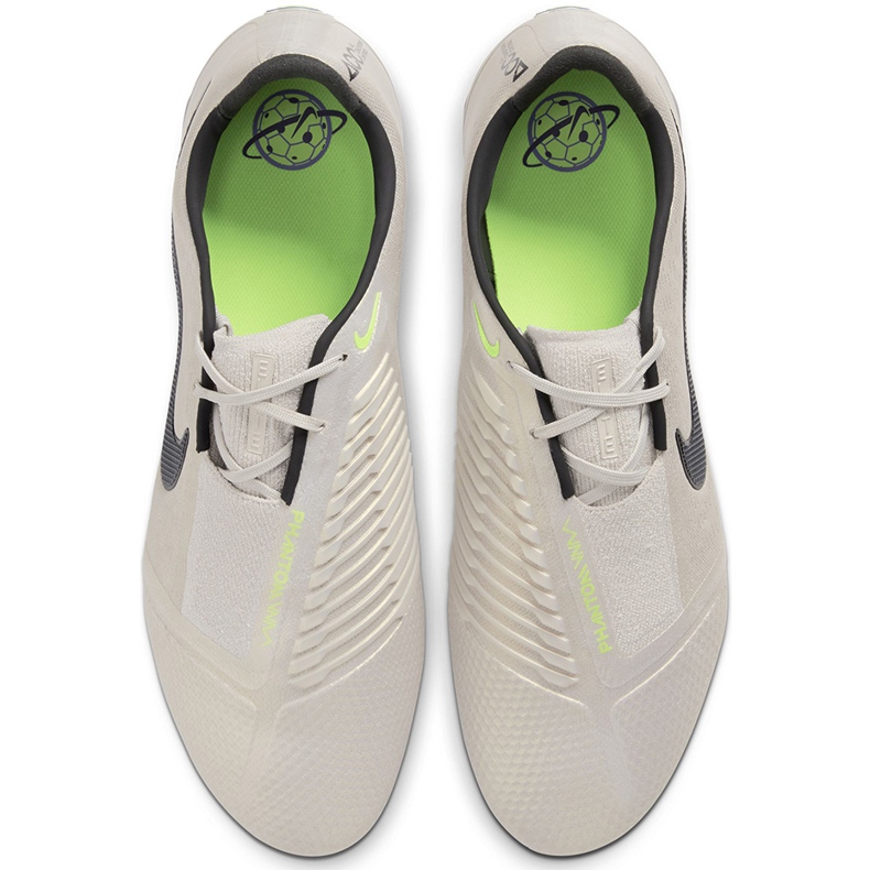 Chuteiras Nike Phantom Venom Elite Fg AO7540 005 branco bege 1