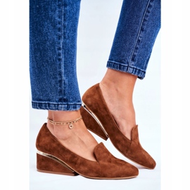 Exquisite Brogues feminino requintado marrom 1205 castanho 2