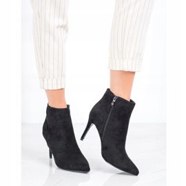 Sweet Shoes Botas de camurça sexy preto 1