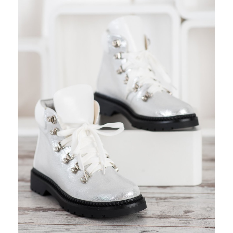 Bello Star Silver Trappers branco prata 2