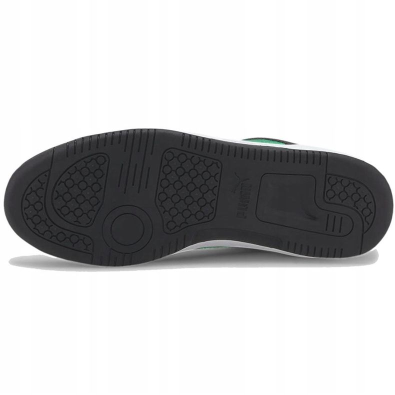 Puma Rebound LayUp Lo Sl M 369866 12 branco preto verde 1 Puma Rebound LayUp Lo Sl M 369866 12 branco preto verde 1