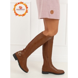 Botas camelo feminino H9208 Camel marrom 1