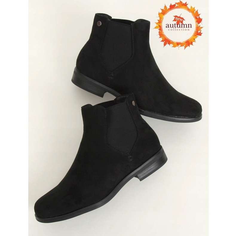 Botas pretas Chelsea para mulheres 8B957 pretas preto 1
