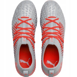 Puma Future 4.3 Netfit Fg Ag 105612 01 chuteiras multicolorido cinza 1 Puma Future 4.3 Netfit Fg Ag 105612 01 chuteiras multicolorido cinza 1