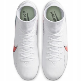 Chuteira Nike Mercurial Superfly 7 Academy FG / MG AT7946 163 futebol branco branco 1