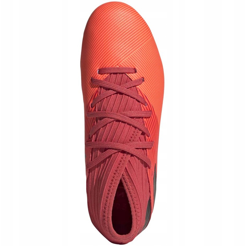 Chuteiras Adidas Nemeziz 19.3 Fg Junior EH0492 laranja vermelho 1