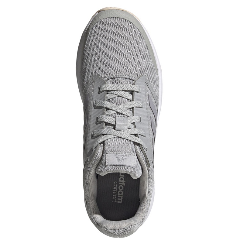 Tênis de corrida feminino adidas Galaxy 5 cinza claro FW6122 1