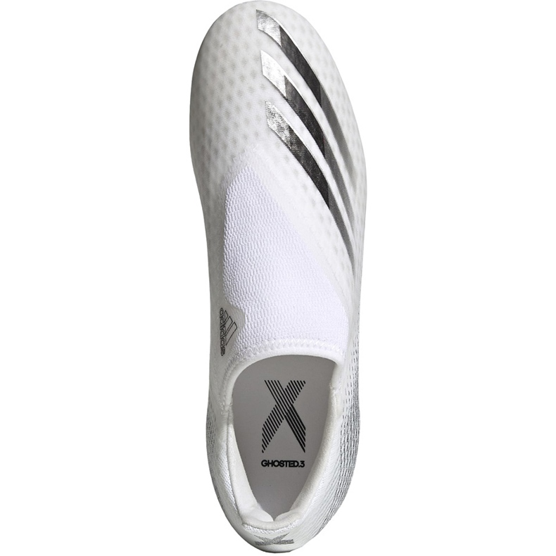 Chuteiras Adidas X GHOSTED.3 Ll Fg EG8165 branco branco 1