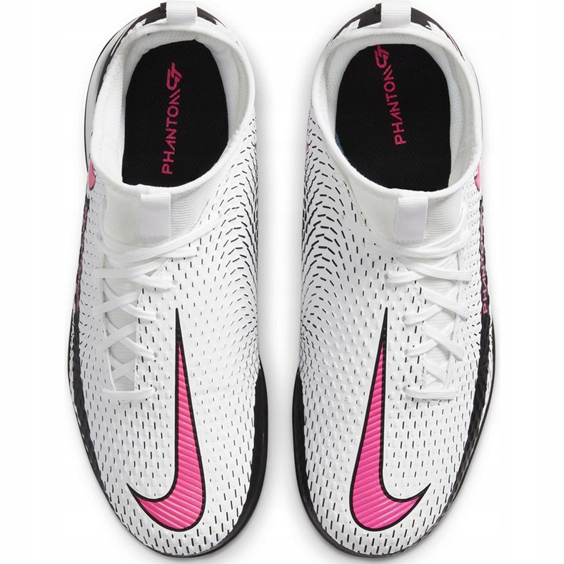 Chuteira Nike Phantom Gt Academy Df Ic Junior CW6693 160 branco branco 1