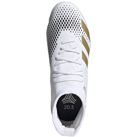 Chuteiras Adidas Predator 20.3 In FW9194 branco 1 Chuteiras Adidas Predator 20.3 In FW9194 branco 1