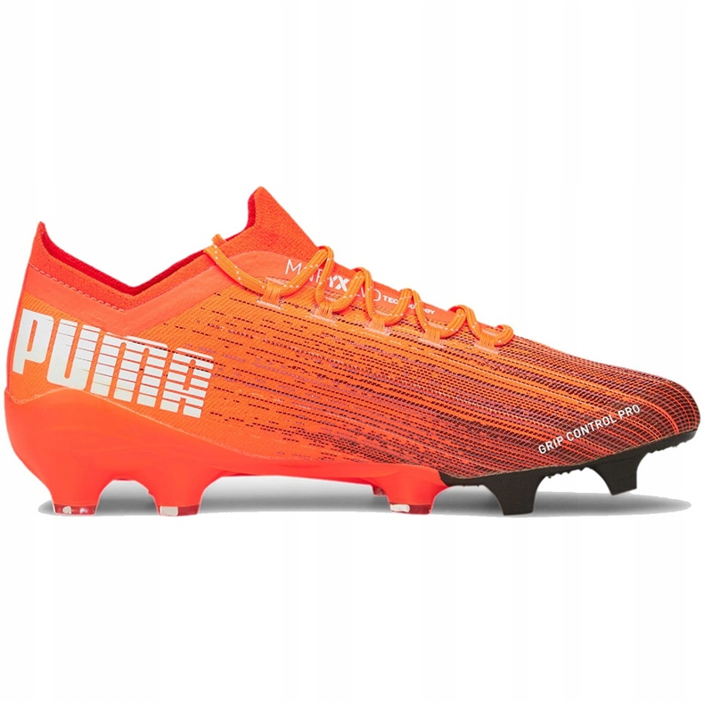 Botas de futebol Puma Ultra 1.1 Fg Ag 106044 01 laranja laranja 1