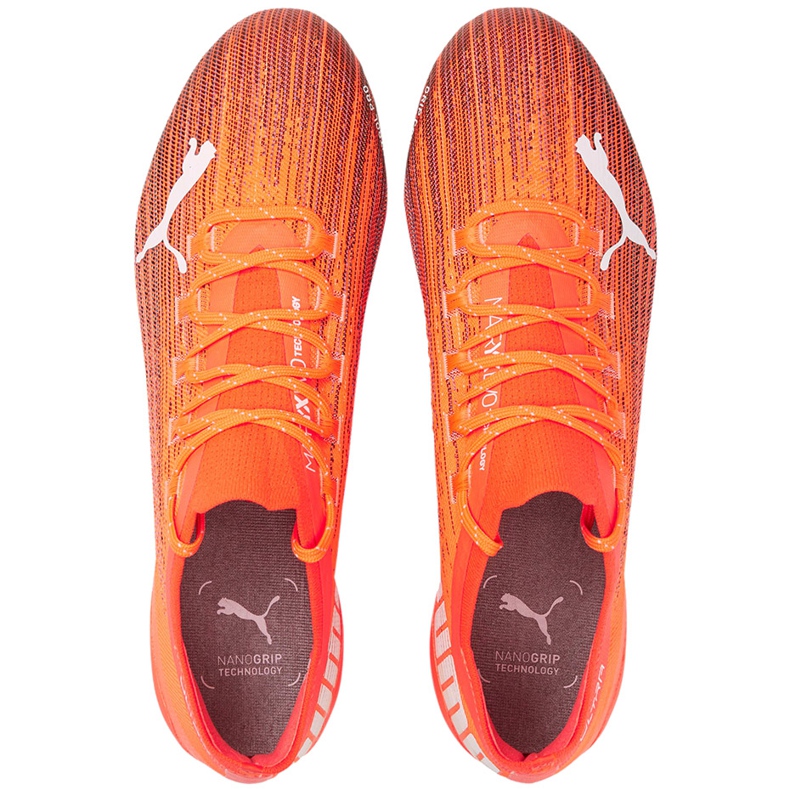 Botas de futebol Puma Ultra 1.1 Fg Ag 106044 01 laranja laranja 2