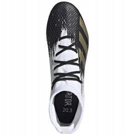 Chuteiras Adidas Predator 20.3 Sg FW9187 branco 1