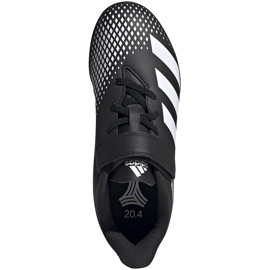 Chuteiras Adidas Predator 20.4 H&amp;L Tf Jr FW9225 preto preto 1
