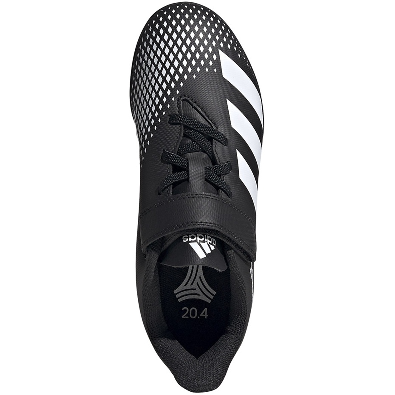 Chuteiras Adidas Predator 20.4 H&amp;L Tf Jr FW9225 preto preto 1