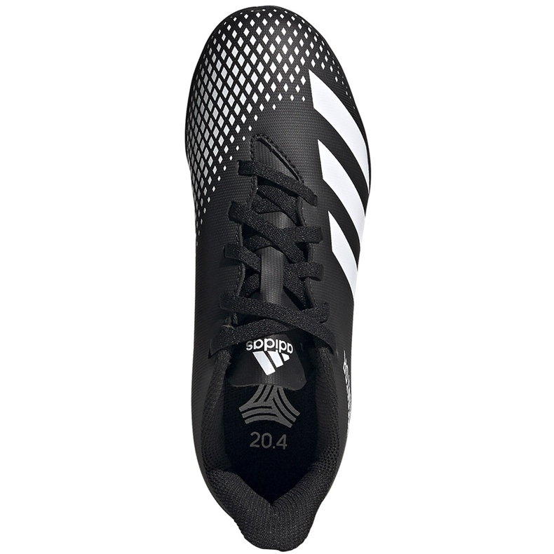 Chuteiras Adidas Predator 20.4 Tf Junior FW9223 preto preto 1