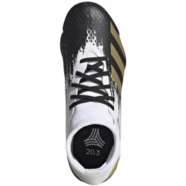 Chuteiras Adidas Predator 20.3 Tf Junior FW9220 branco 1