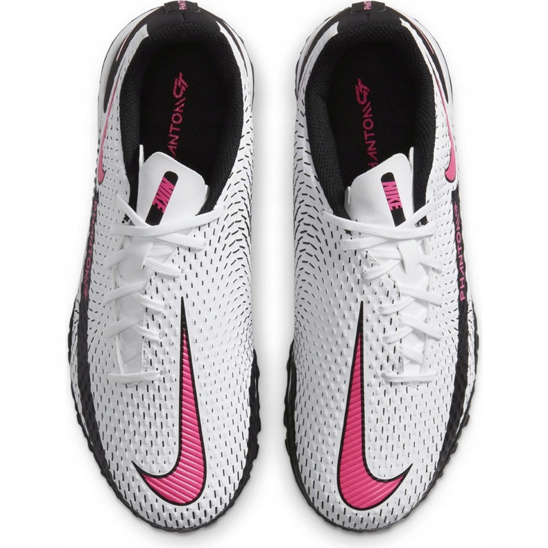 Chuteira Nike Jr Phantom Gt Academy Tf CK8484 160 branco branco 1