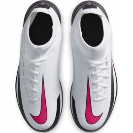 Chuteira Nike Phantom Gt Club Df Ic Junior CW6728 160 branco branco 1