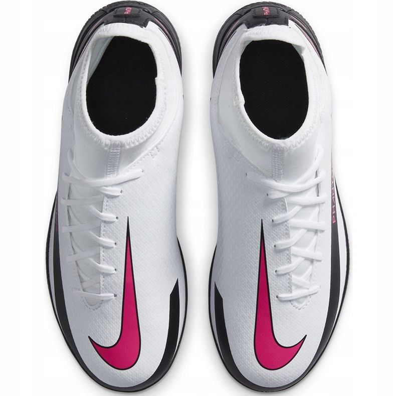 Chuteira Nike Phantom Gt Club Df Ic Junior CW6728 160 branco branco 1