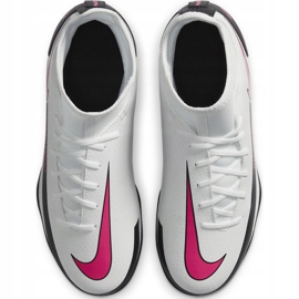 Chuteira Nike Phantom Gt Club Df FG / MG Junior CW6727 160 branco branco 1