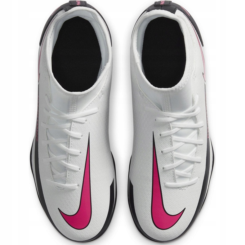 Chuteira Nike Phantom Gt Club Df FG / MG Junior CW6727 160 branco branco 1
