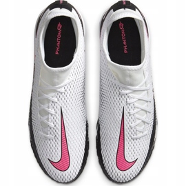 Chuteira Nike Phantom Gt Academy Df Tf CW6666 160 branco branco 1