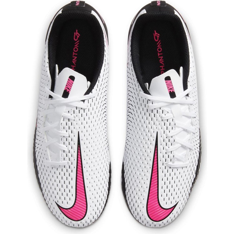 Chuteiras Nike Jr Phantom Gt Academy FG / MG CK8476 160 branco branco 1