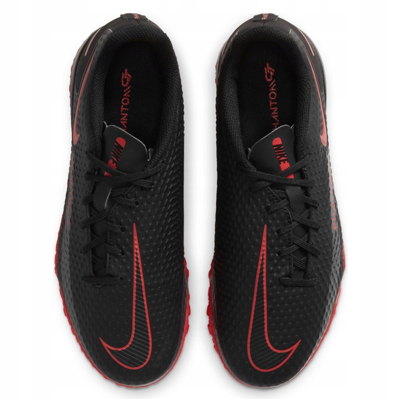 Chuteiras Nike Jr Phantom Gt Academy Tf CK8484 060 preto preto 1