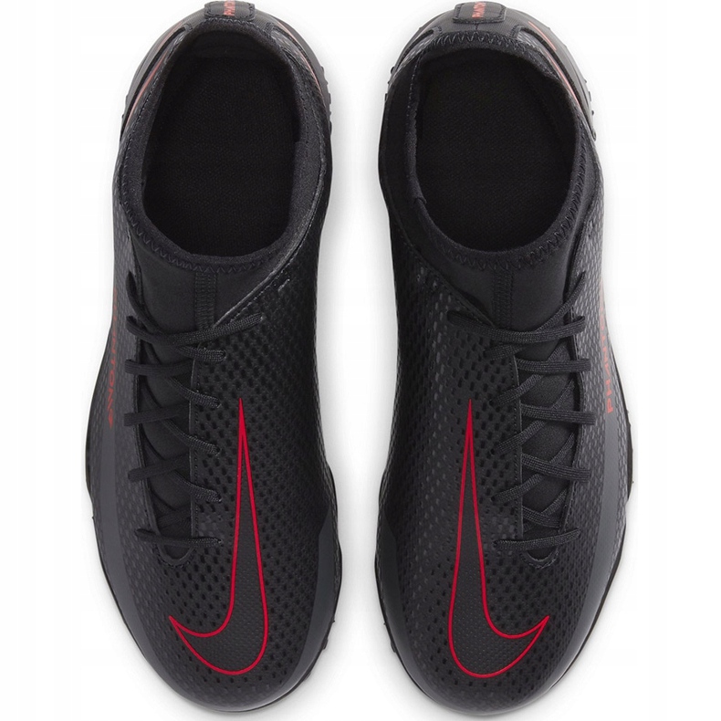Chuteiras Nike Jr Phantom Gt Club Df Tf CW6729 060 preto preto 1