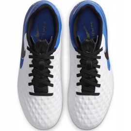 Chuteiras Nike Tiempo Legend 8 Academy FG / MG Junior AT5732 104 azul 1
