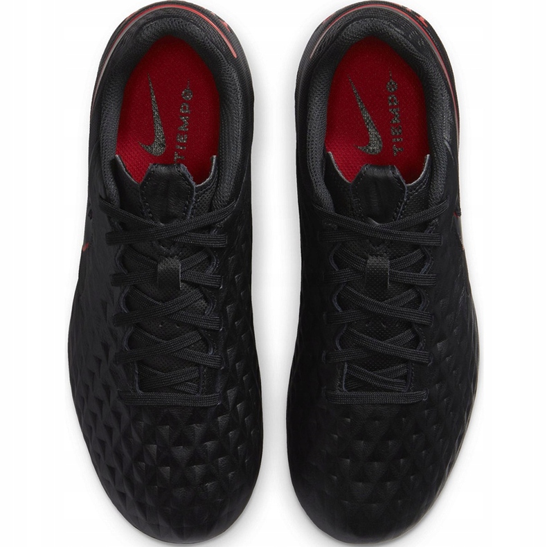 Chuteiras Nike Tiempo Legend 8 Academy FG / MG Junior AT5732 060 preto preto 1