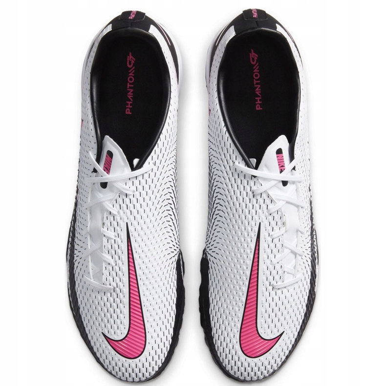Chuteira Nike Phantom Gt Academy Tf CK8470 160 branco branco 1