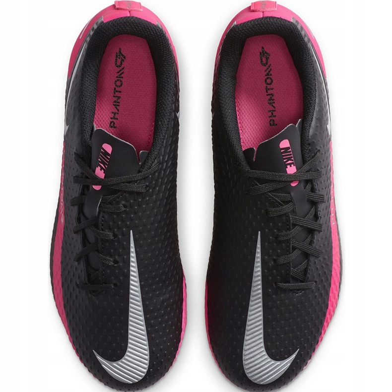 Chuteiras Nike Phantom Gt Academy FG / MG Junior CK8476 006 preto preto 1