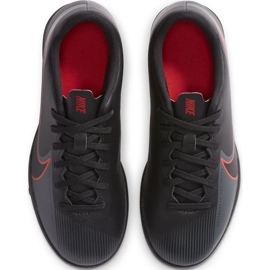 Chuteira Nike Mercurial Vapor 13 Club Tf Junior AT8177 060 preto preto 1